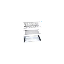 SCOLAPIATTI ACCIAIO INOX 18/10 (Misure disponibili: 56 cm, 66 cm, 76 cm) scolapiatti: 76 cm