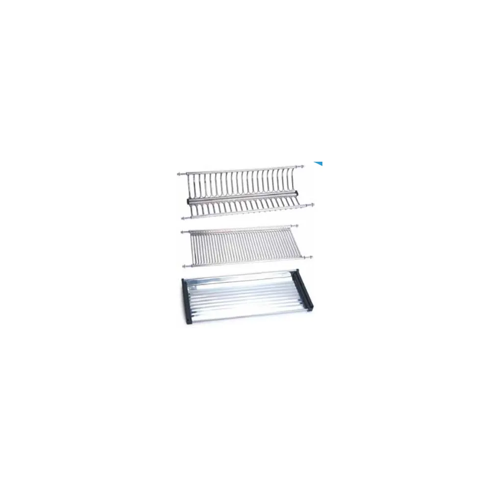 SCOLAPIATTI ACCIAIO INOX 18/10 (Misure disponibili: 56 cm, 66 cm, 76 cm) scolapiatti: 76 cm