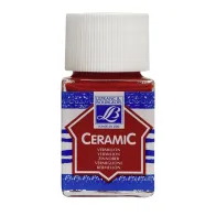 COLORI PER CERAMICA 50ML Colori Generici: Rosso Granata