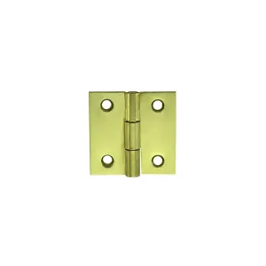 Cerniere quadre zincate giallo Misura (mm x mm): 40 X 40 mm.