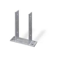 Supporto per pali da avvitare Misura X X X: 71 x 60 x 200 x 200 mm.