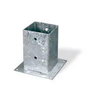 Ancoraggio d'appoggio per travi Misura X X X: 71 x 71 x 150 x 150 mm.