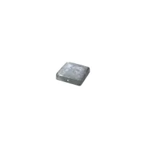 Copertura per pali quadrata Dimensioni Ø/X bandella: 90 X 90 mm.