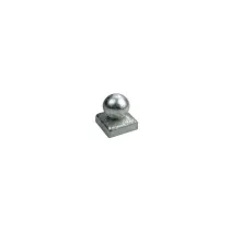 Copertura per pali a sfera Dimensioni Ø/X bandella: 70 X 70 mm.