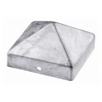 Copertura per pali a piramide Dimensioni Ø/X bandella: 70 X 70 mm.
