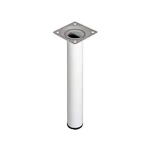 Piedino tondo Element System Ø 30 mm. Bianco Varie Altezze Altezza : 200 cm