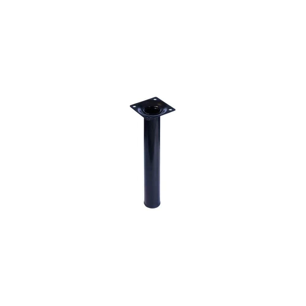 Piedino tondo Element System Ø 30 mm. Nero Altezza : 750 cm Piedino tondo Element System Ø 30 mm. Nero Altezza : 750 cm