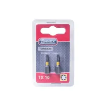 Inserti Torx TX10 / TX15 / TX20 / TX25 / TX27 / TX30 / TX40 (Blister 2 pz) TX: TX10
