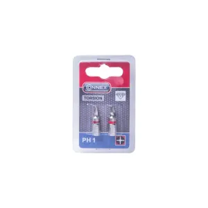 Inserti Phillips acciaio diamantato PH: PH2