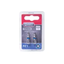 Inserti Pozidriv in acciaio diamantato PZ: PZ1
