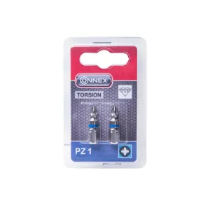 Inserti Pozidriv in acciaio diamantato PZ: PZ1