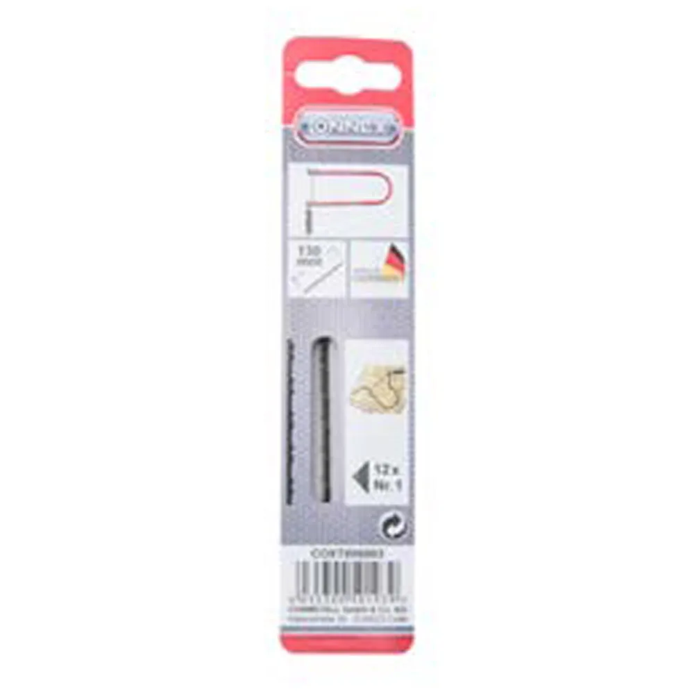 LAME DI RICAMBIO TAIFUN PER TRAFORO 12PZ Misure Lame: n° 6 LAME DI RICAMBIO TAIFUN PER TRAFORO 12PZ Misure Lame: n° 6