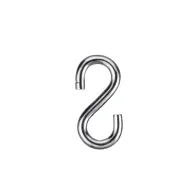 Ganci a "S" aperti Misura (mm x mm): 5,8 X 60 mm