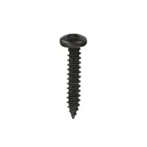 Viti autofilettanti testa cilindrica nere DIN 7981 Dimensioni viti: 3,5 x 9,5 mm.