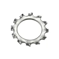 RONDELLE DENTATE DIN 6797 ACCIAIO ZINCATO Tipo M: M8