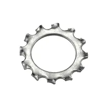 RONDELLE DENTATE DIN 6797 ACCIAIO ZINCATO Tipo M: M10