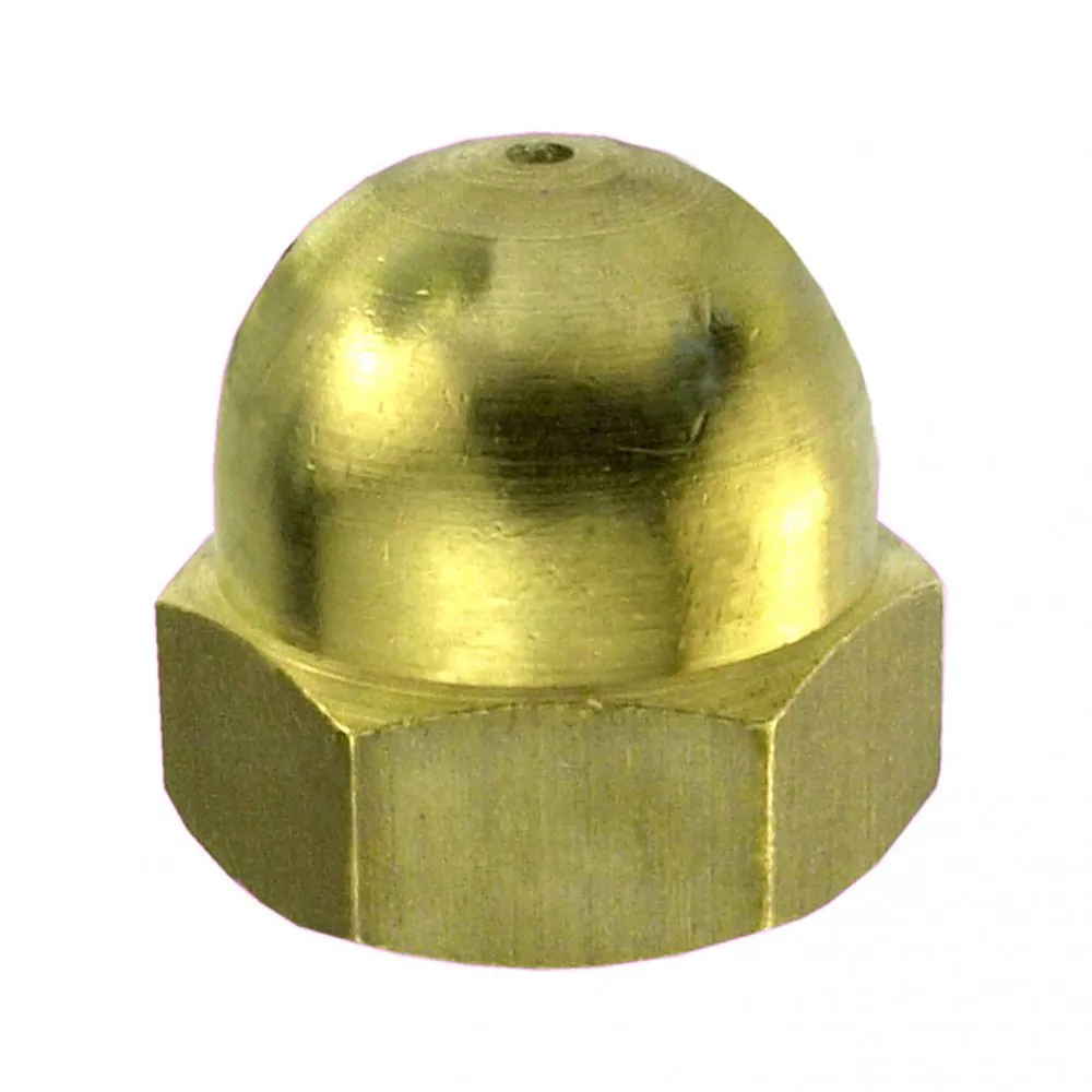 DADI CIECHI OTTONE DIN 1587 Tipo M: M5 DADI CIECHI OTTONE DIN 1587 Tipo M: M5