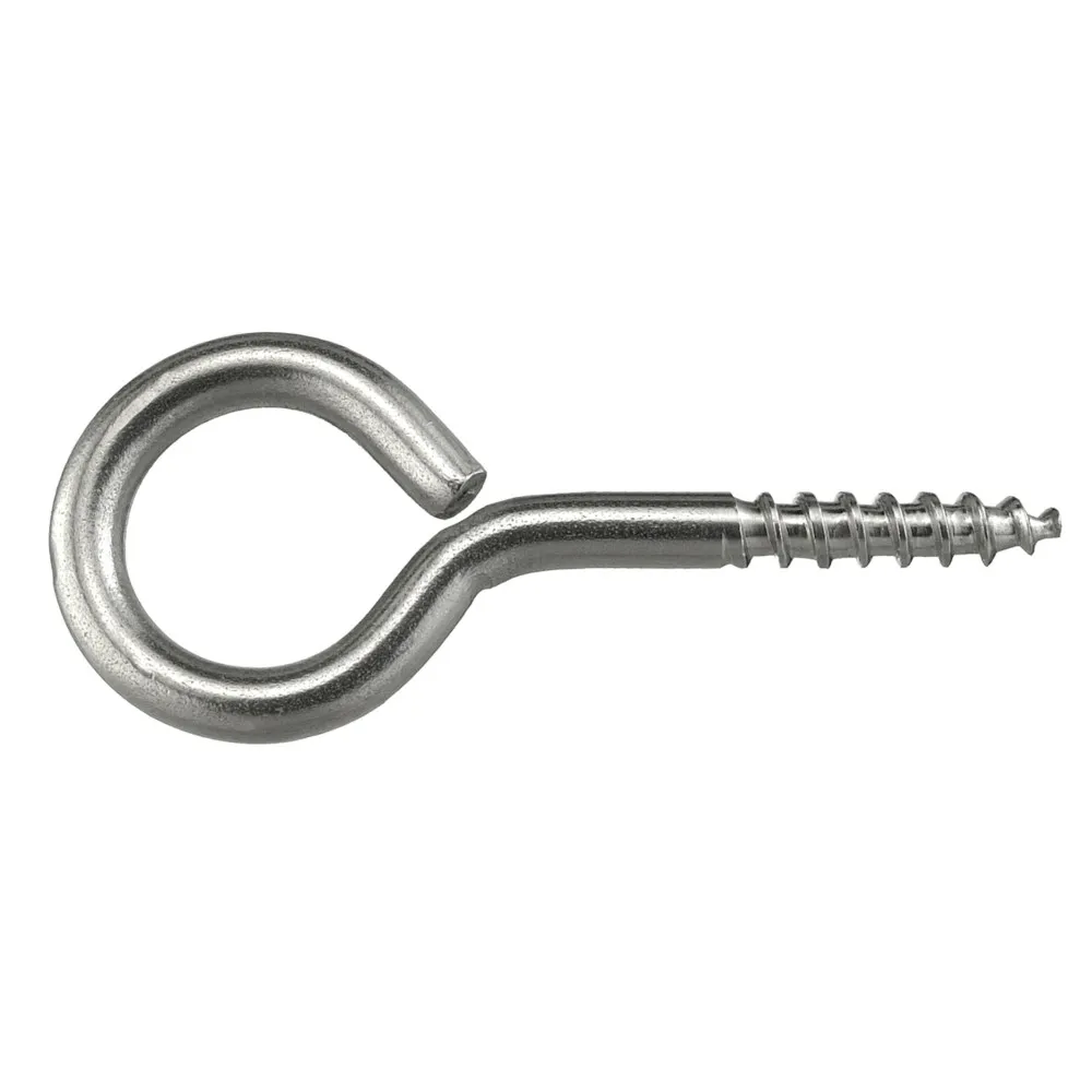 Occhioli Inox per legno A2 AISI 304 Misura X X X: 3,8 x 25 x 12	mm.