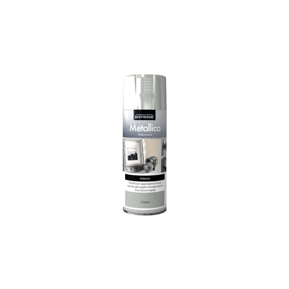 SPRAY METALLICO FINITURA ELEGANTE Colori Generici: Met. Argento cromato