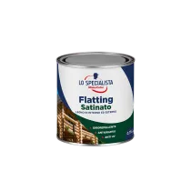 FLATTING ACQUA SATINATA INCOLORE Dimensioni vernici: 2,5 Lt.