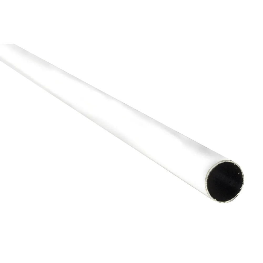 Tubo per armadi tondo rivestito plastica bianca Dimensioni Ø/X accessori mobili: 120 cm. Tubo per armadi tondo rivestito plastica bianca Dimensioni Ø/X accessori mobili: 120 cm.