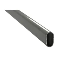 Tubo per armadi ovale cromato Dimensioni Ø/X accessori mobili: 200 cm