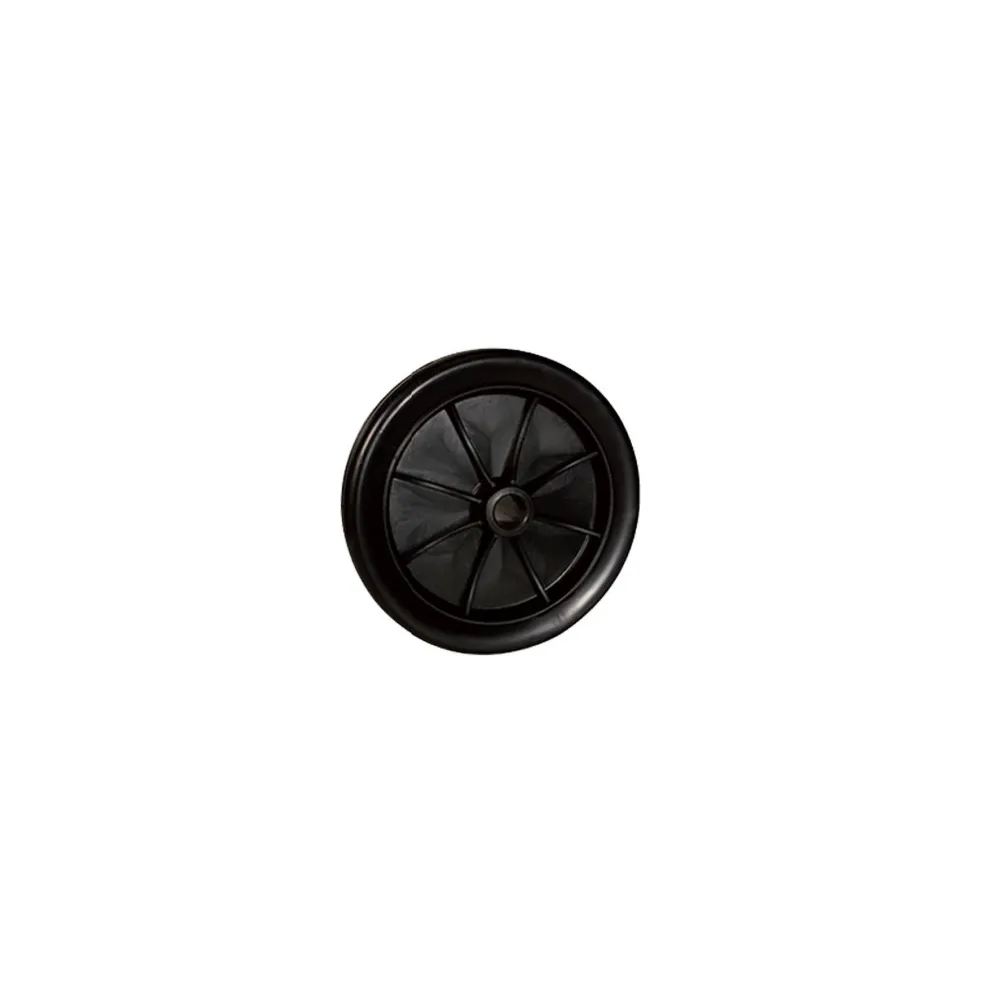 Ruota fissa in polipropilene mozzo passante Dimensioni Ø: Ø 60 mm Ruota fissa in polipropilene mozzo passante Dimensioni Ø: Ø 60 mm