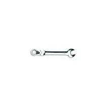 CHIAVE COMBINATA CON SNODO A CRICCHETTO REVERSIBILE in Acciaio Cromo Vanadio (Misura a scelta) Dimensioni m.: 10 mm.