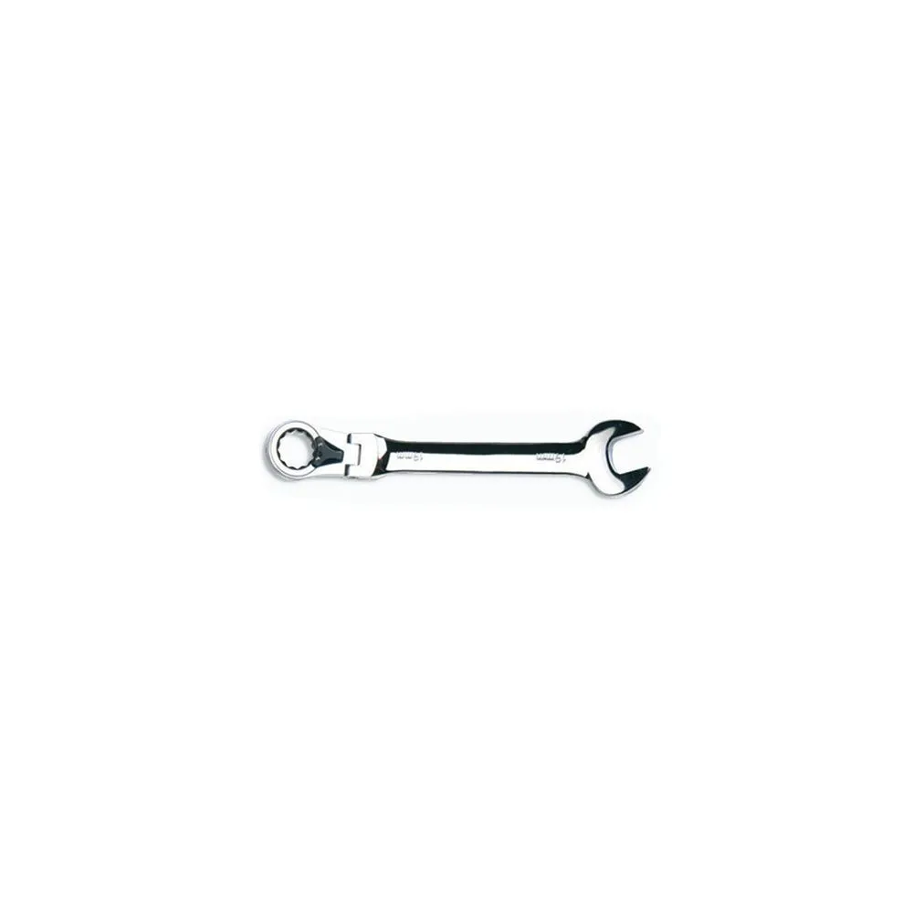 CHIAVE COMBINATA CON SNODO A CRICCHETTO REVERSIBILE in Acciaio Cromo Vanadio (Misura a scelta) Dimensioni m.: 10 mm. CHIAVE COMBINATA CON SNODO A CRICCHETTO REVERSIBILE in Acciaio Cromo Vanadio (Misura a scelta) Dimensioni m.: 10 mm.