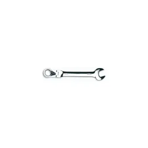 CHIAVE COMBINATA CON SNODO A CRICCHETTO REVERSIBILE in Acciaio Cromo Vanadio (Misura a scelta) Dimensioni m.: 10 mm.