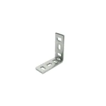 Lastrina asolata ad angolo in acciaio zincato bianco Misura (mm x mm): 125 X 125 mm.