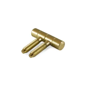 Cerniere per infissi "Anuba" in ferro ottonato Dimensioni Ø/X accessori mobili: Ø 14 mm.