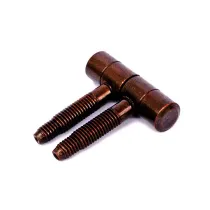 Cerniere per infissi "Anuba" in ferro bronzato Dimensioni Ø: Ø 14 mm.