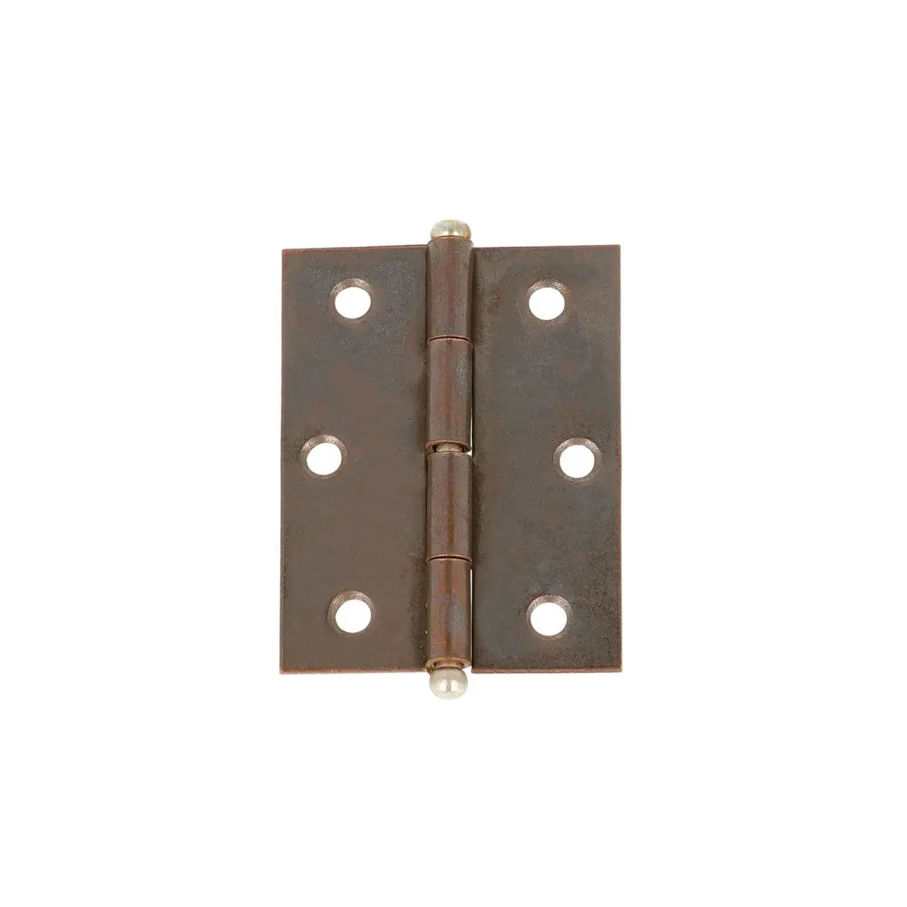 Cerniere con spina a levare in ferro bronzato 2pz. Misura X X X: 30 x 30 mm. Cerniere con spina a levare in ferro bronzato 2pz. Misura X X X: 30 x 30 mm.