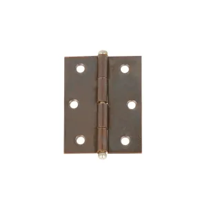 Cerniere con spina a levare in ferro bronzato 2pz. Misura X X X: 35 x 40 mm.