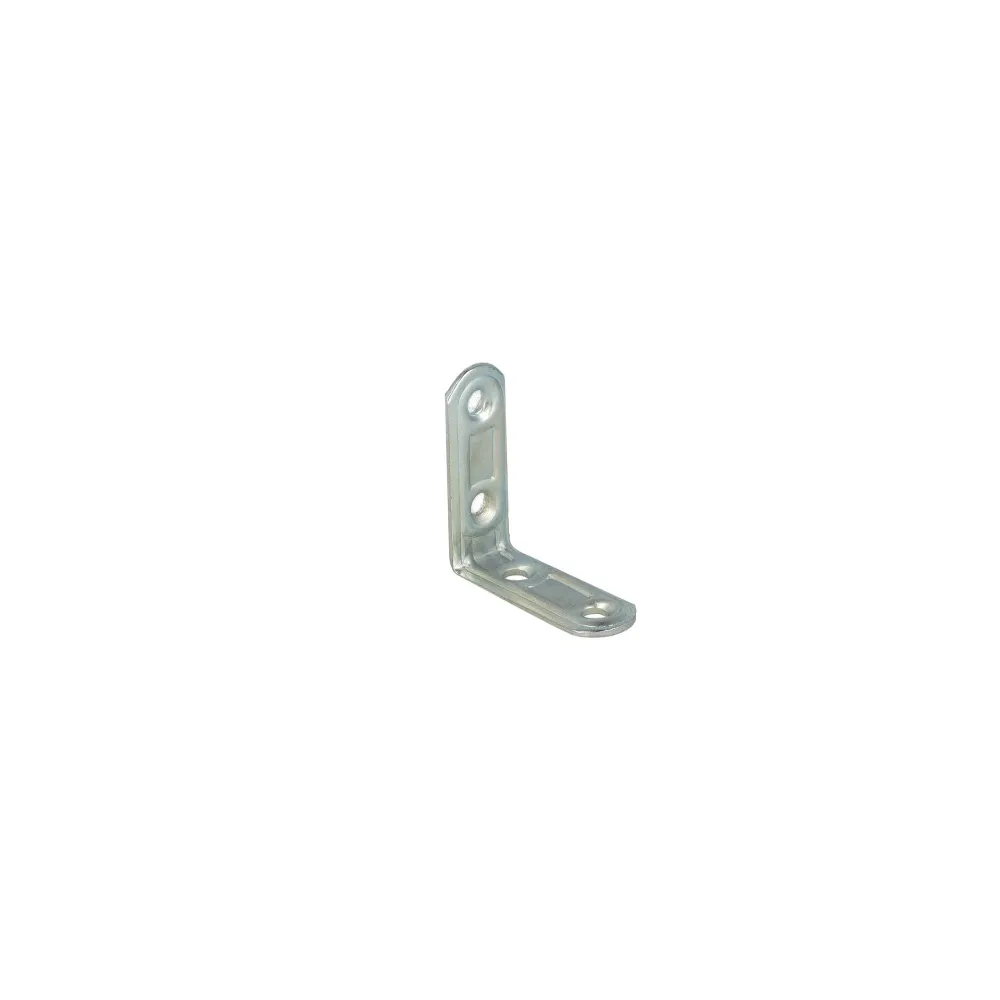 Lastrine di giunzione ad angolo stondate in acciaio zincato bianco (4 Pz) Misura (mm x mm): 30 X 30 mm. Lastrine di giunzione ad angolo stondate in acciaio zincato bianco (4 Pz) Misura (mm x mm): 30 X 30 mm.
