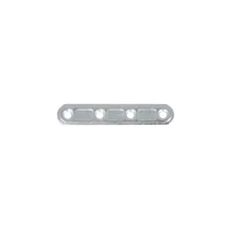 Lastrine di giunzione dritte stondate in acciaio zincato bianco (4 pz) Misura (mm x mm): 100 X 15 mm.