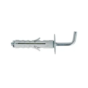 Tasselli in nylon con gancio lungo Misura ØX: Ø 9,0 x 40	mm.