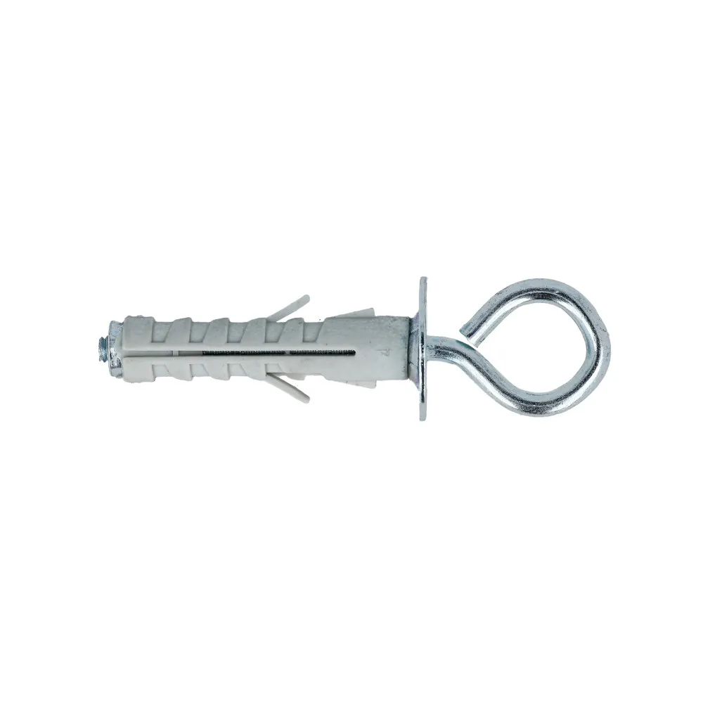 Tasselli in nylon con occhiolo chiuso Misura ØX: Ø 12,0 x 45 mm.
