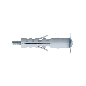 Tasselli in nylon prolungati con vite e rondella Misura ØX: Ø 12,0 x 57 mm.