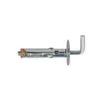 Tasselli in acciaio con gancio medio Misura ØX: Ø 8,0 x 45 mm.