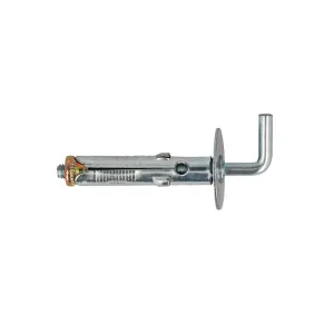 Tasselli in acciaio con gancio medio Misura ØX: Ø 8,0 x 45 mm.