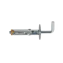 Tasselli in acciaio con gancio lungo Misura ØX: Ø 8,0 x 45 mm.