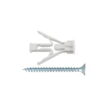 Tasselli in nylon espansione a farfalla con viti TPS per pareti vuote e cartongesso Misura ØX: Ø 17,0 x 47 mm.