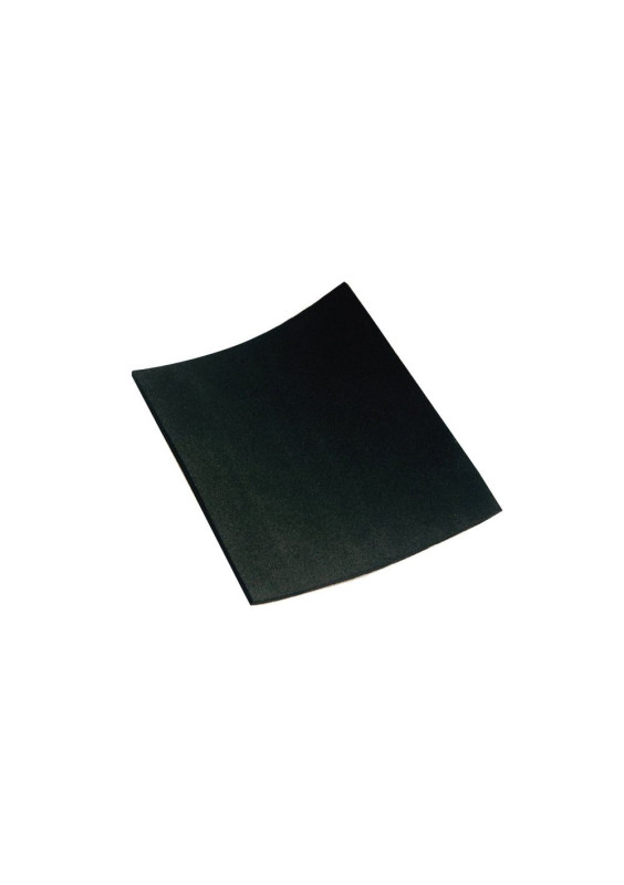 Antiscivolo "Mussit" in EPDM adesiva nera 85 x 100 mm. - spessore 2,5 mm. - 1 pz.