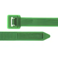 FASCETTE NYLON 6.6 VERDI - 100PZ Fascette: 4,5 X 200 mm.