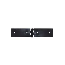 Asette verniciate nero Dimensioni Ø/X bandella: 140 X 36 mm.