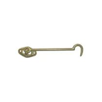 Gancio per finestra bronzato Dimensioni Ø/X bandella: 60 mm.