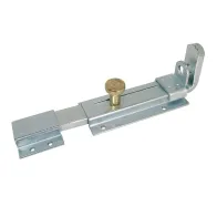 Catenaccio con portalucchetto pesante Misura (mm x mm): 200 x 57 mm.