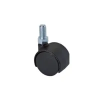 Ruota gemellata in nylon con perno Dimensione X ruote: 8 cm X Ø 50 mm